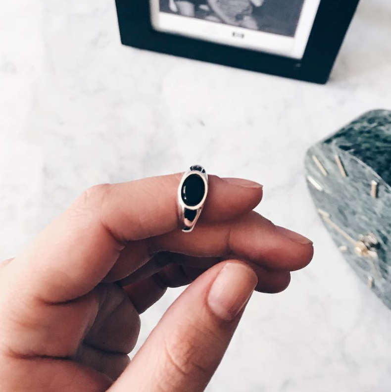 Artie Ring - Black Onyx