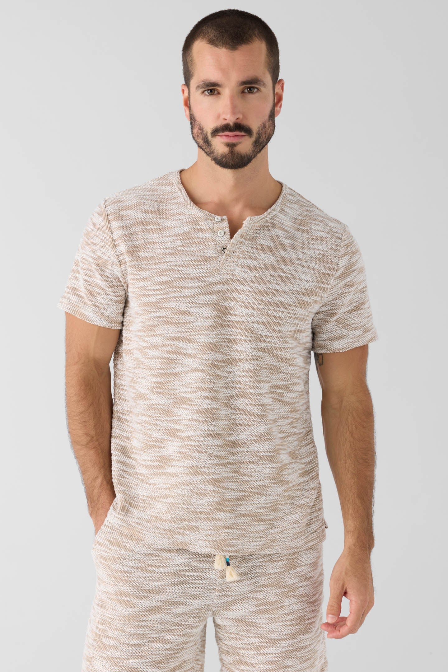 Venice Slub Henley Tee