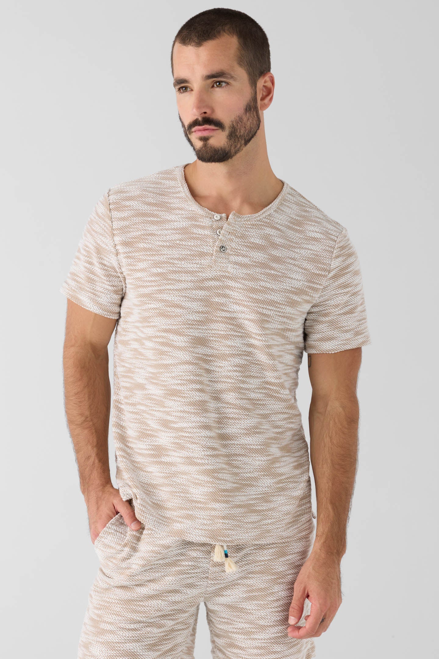 Venice Slub Henley Tee