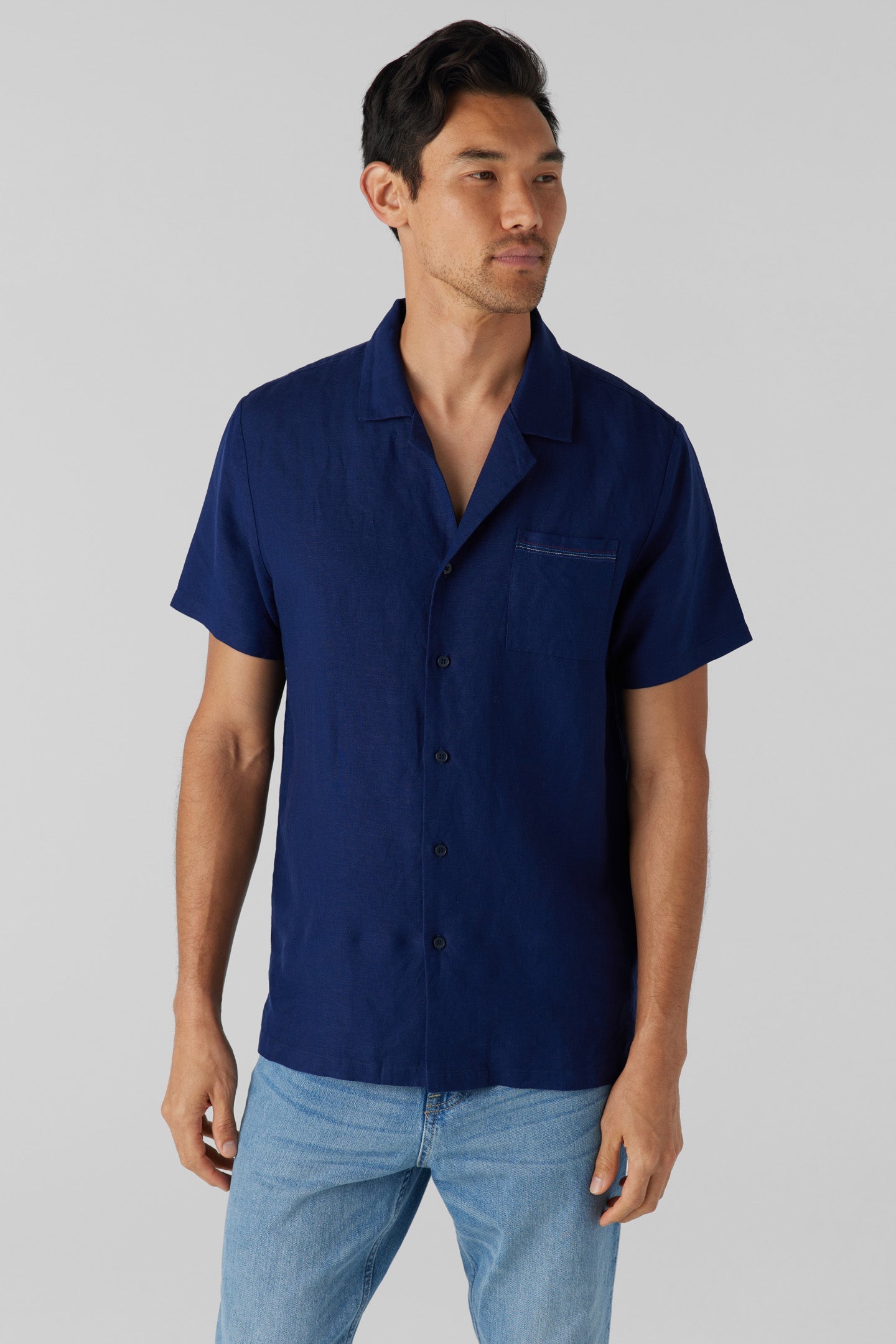 Drayton Cabana Linen Shirt