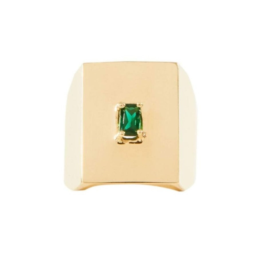 Jordie Ring - Green Quartz