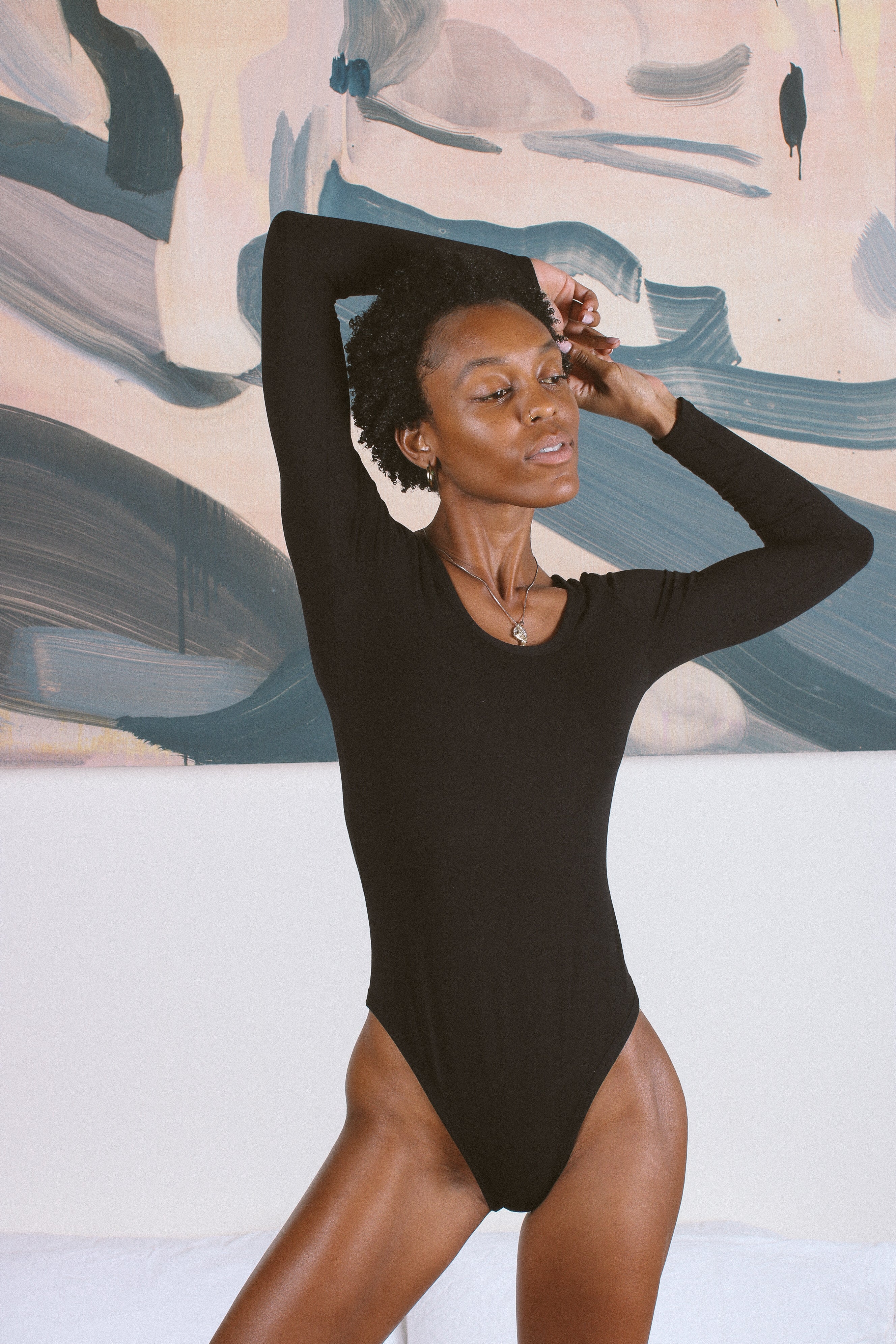 Arlin Bodysuit in Black