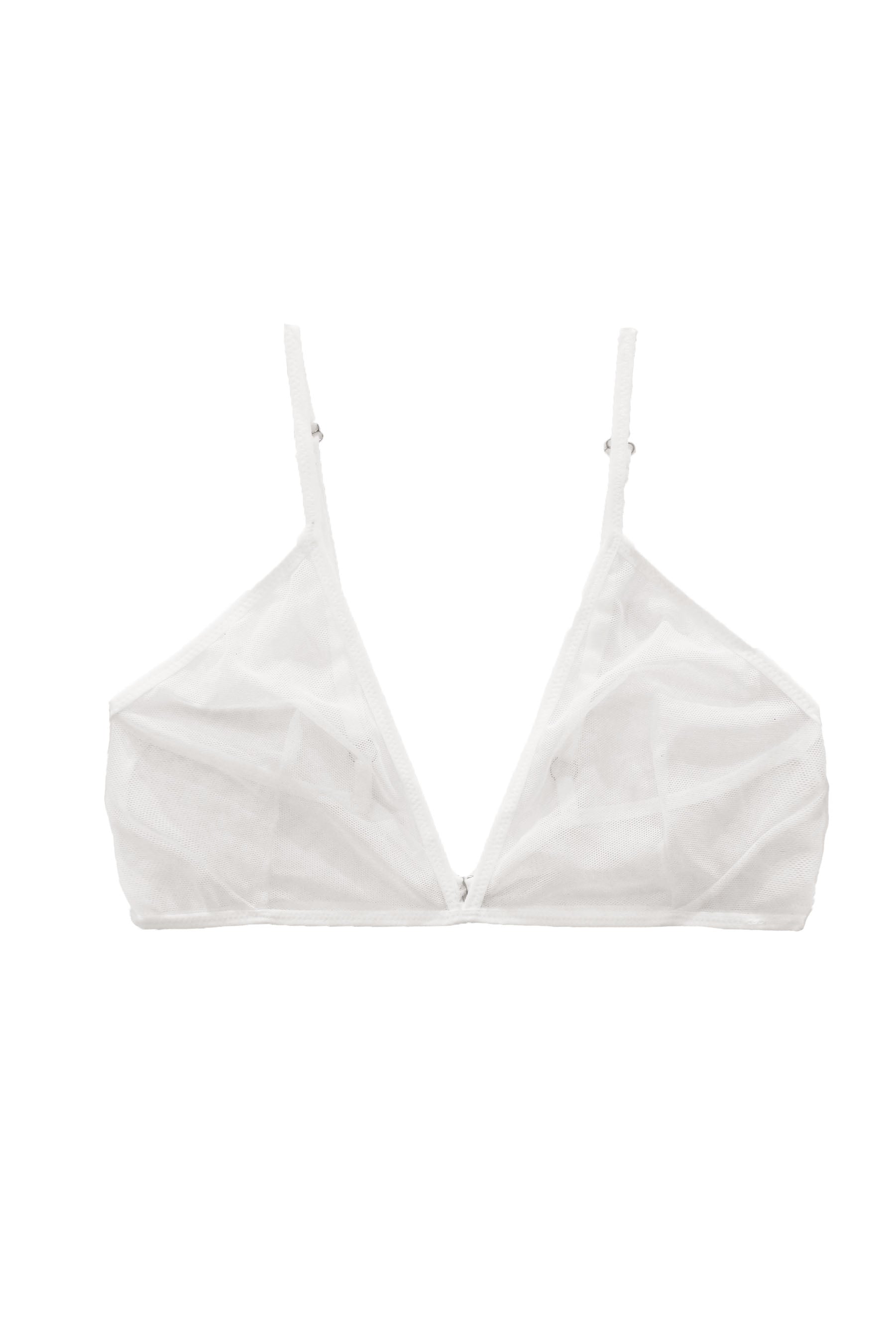 Georgie Bra in White