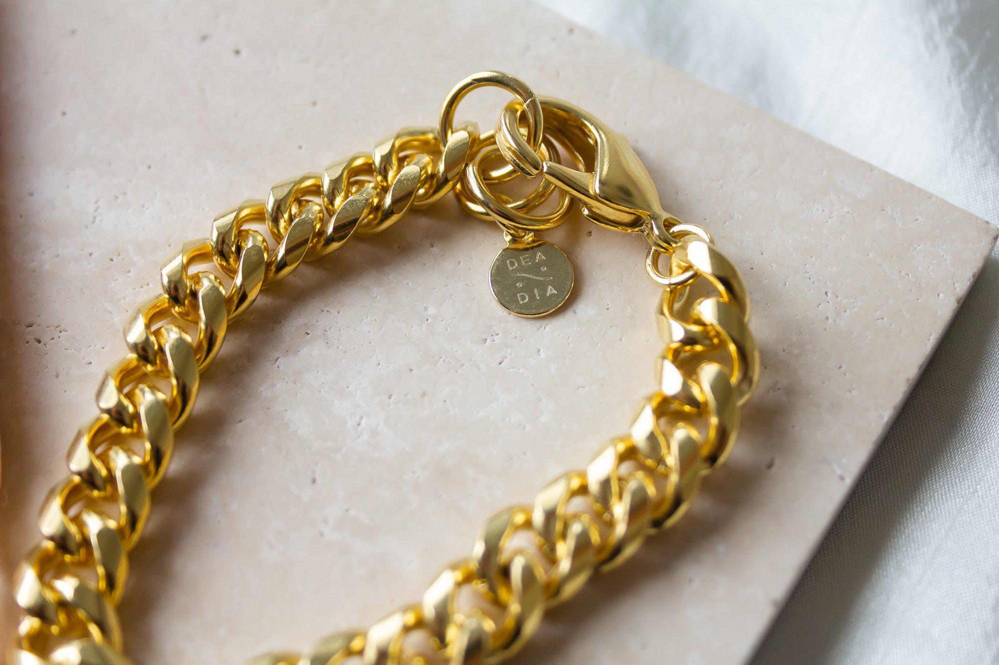 Golda Cuban Chain Bracelet