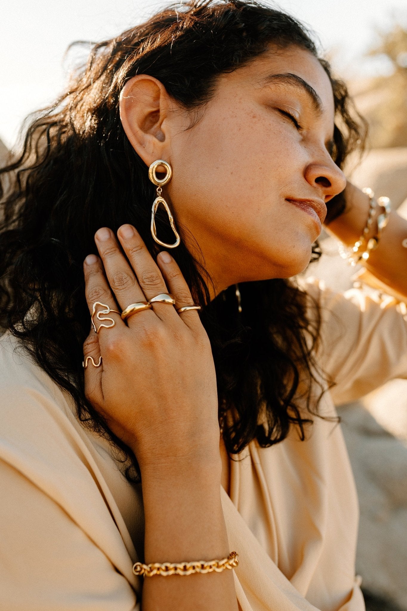 Imperfect Geometry Earrings