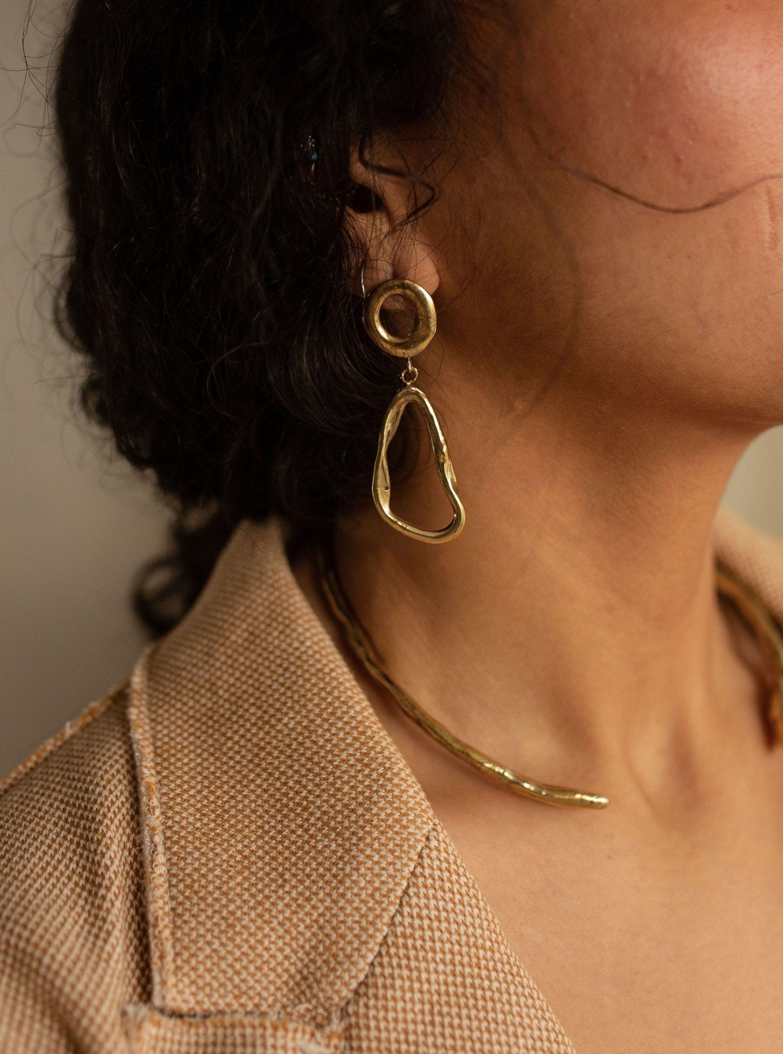 Imperfect Geometry Earrings