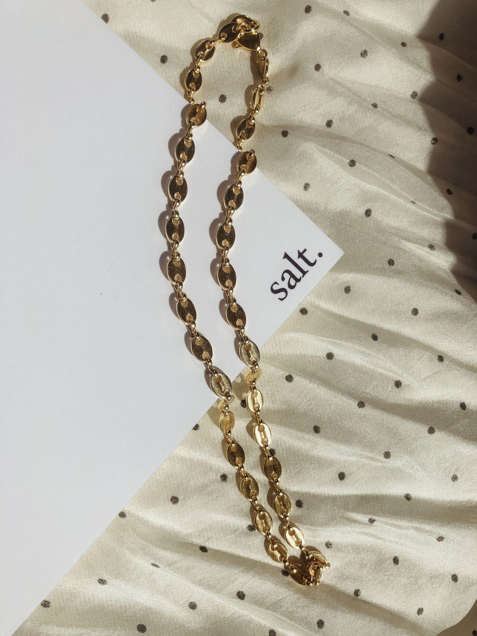 Maritime Necklace - Gold Mariner Chain Necklace