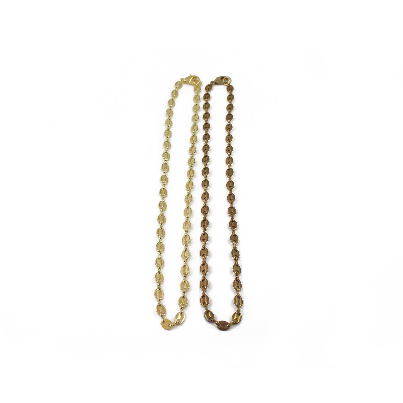 Maritime Necklace - Gold Mariner Chain Necklace