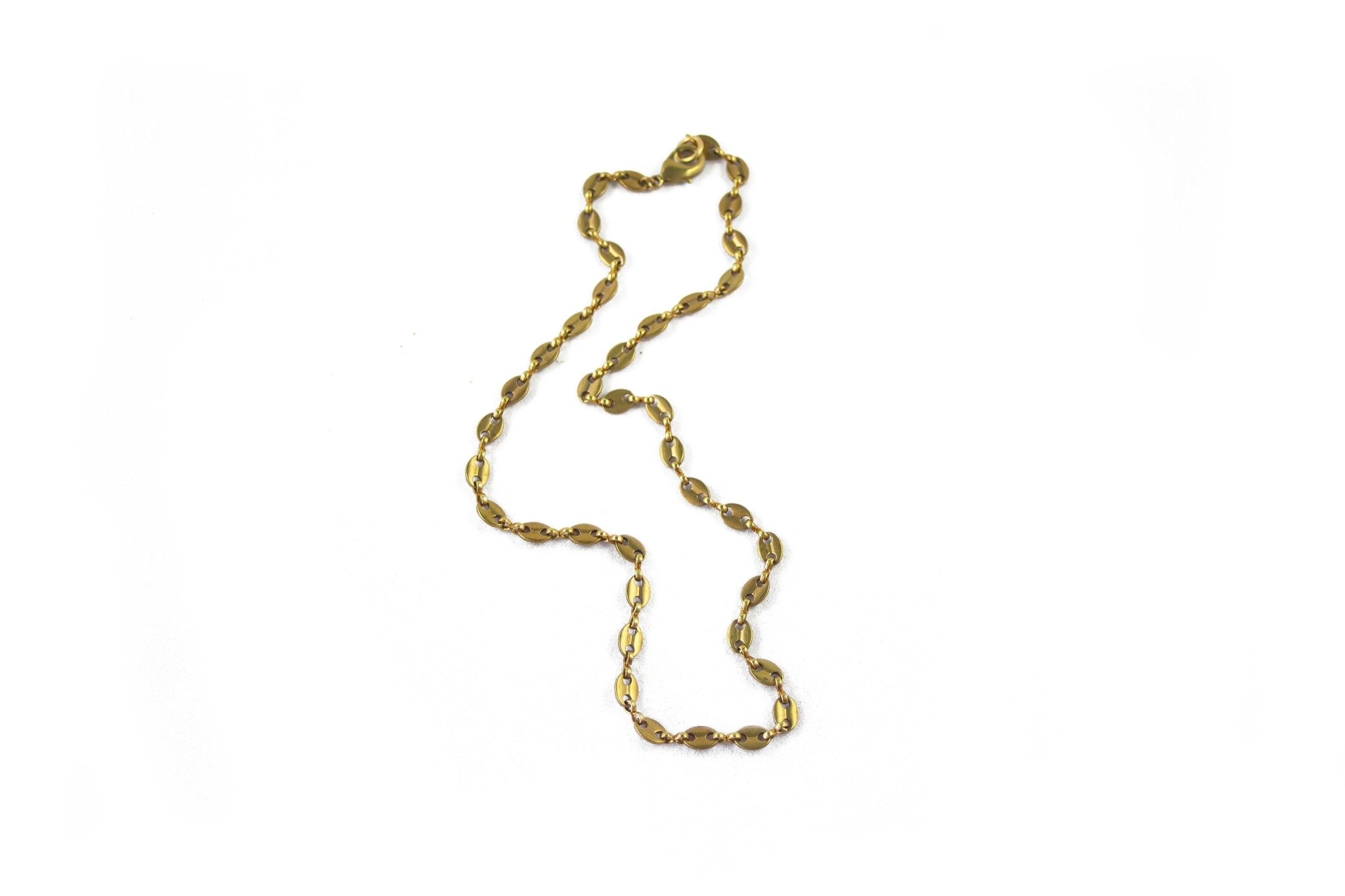 Maritime Necklace - Gold Mariner Chain Necklace