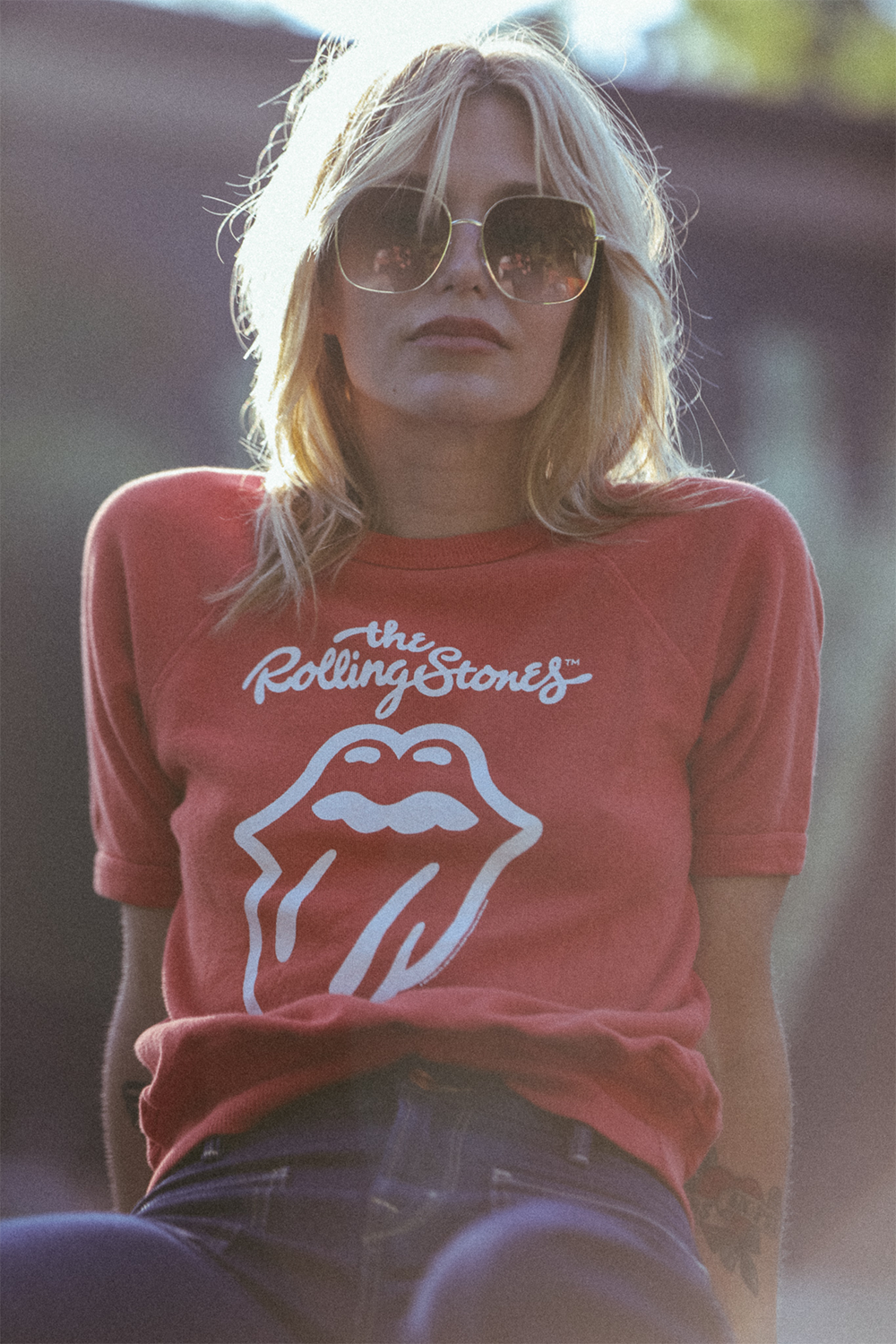 The Rolling Stones London Raglan Tee