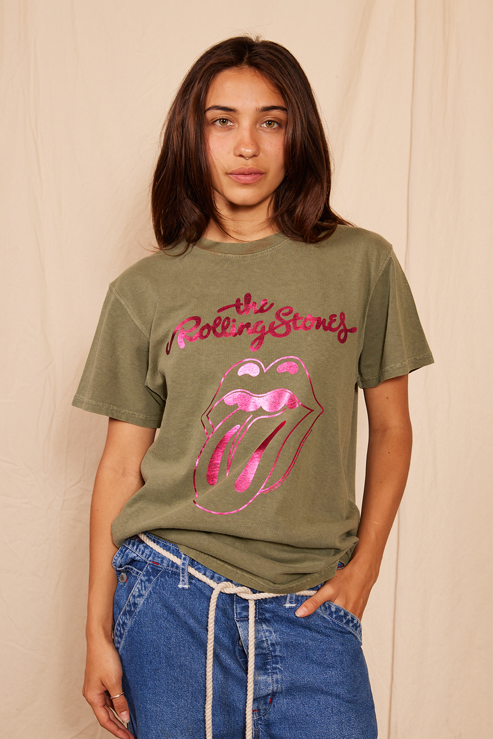 Rolling Stones Sticky Fingers Foil Tee