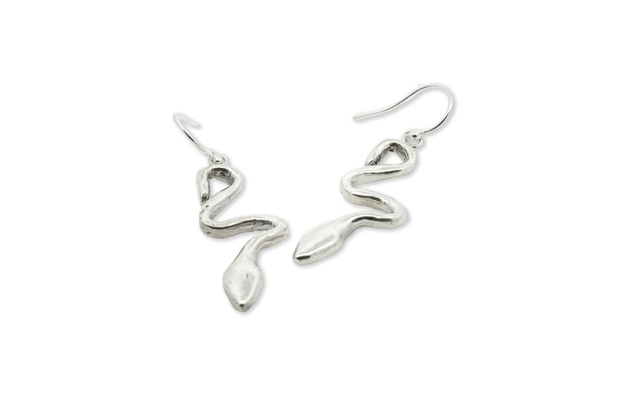 Serpentina Snake Dangle Earrings