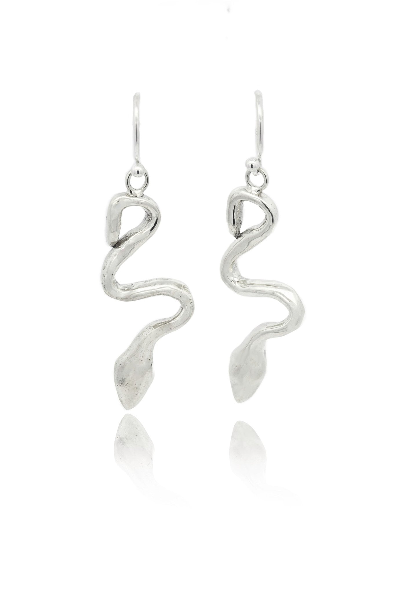 Serpentina Snake Dangle Earrings