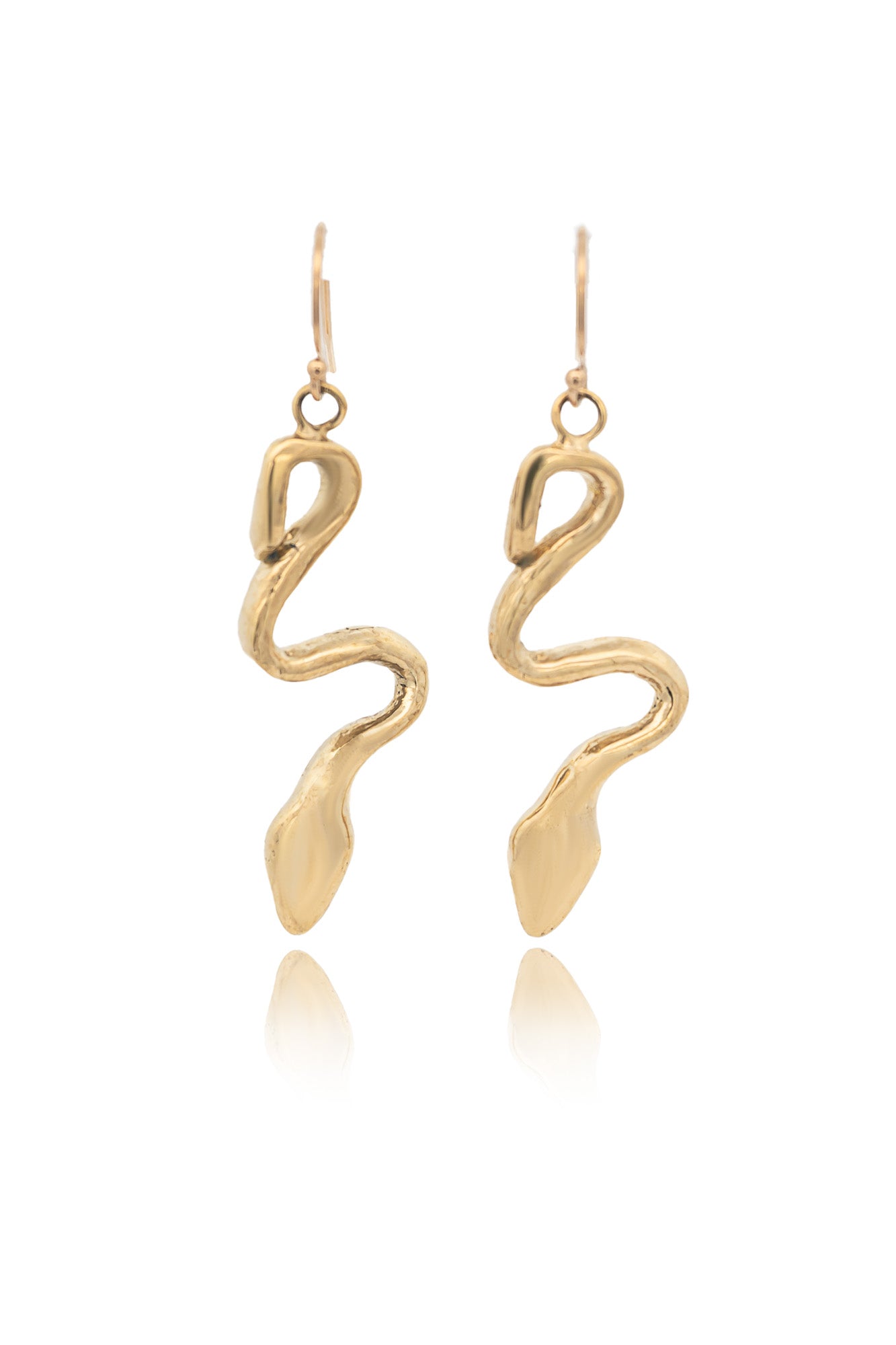 Serpentina Snake Dangle Earrings