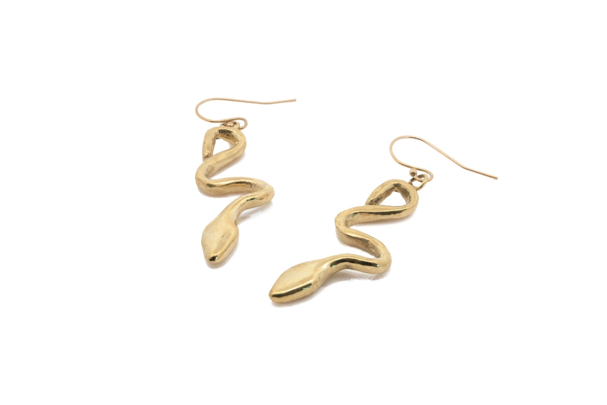 Serpentina Snake Dangle Earrings