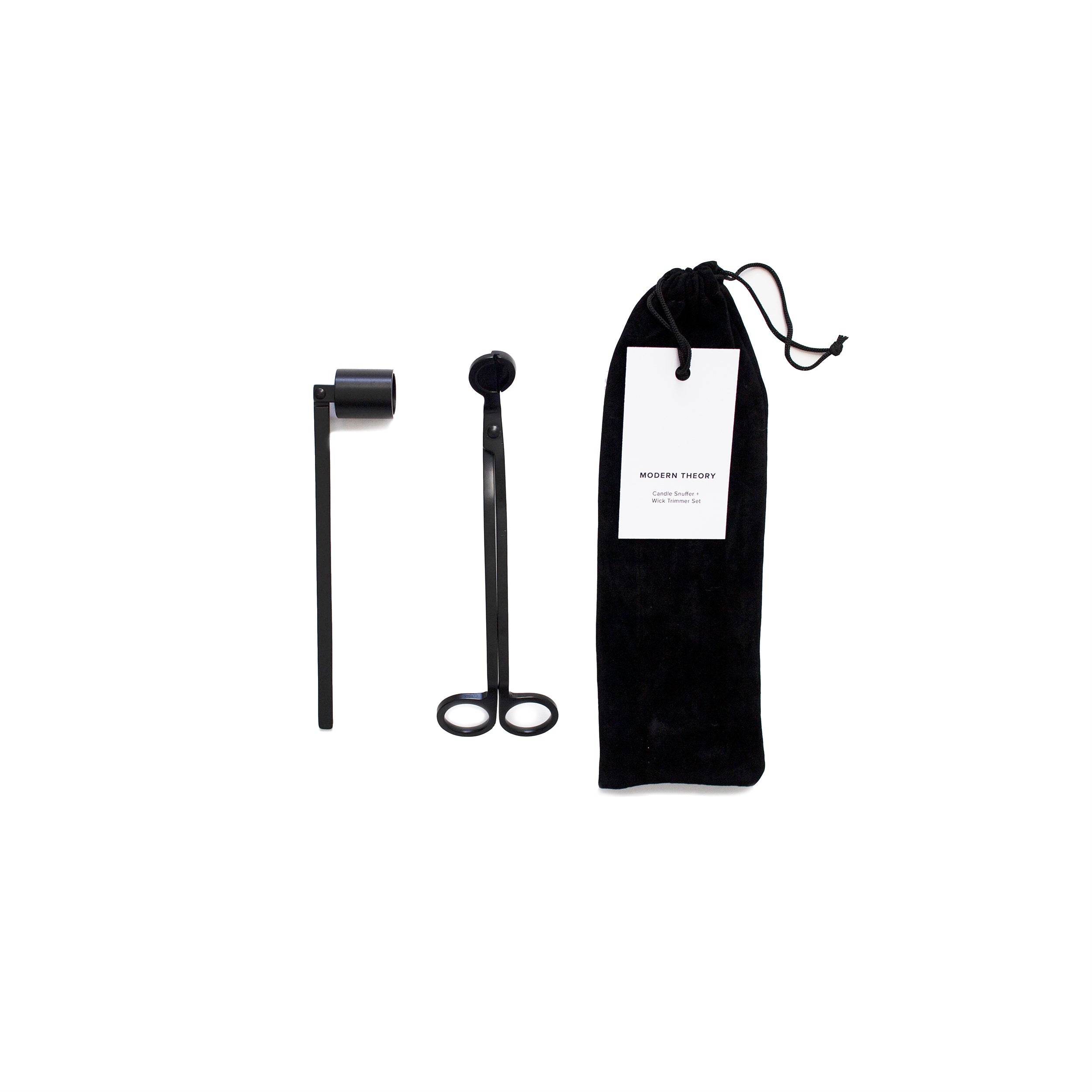 Candle Snuffer + Wick Trimmer Set