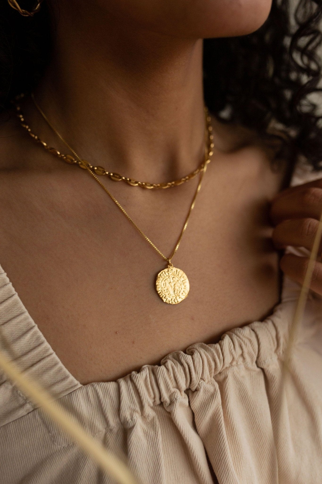 Silva Ancient Coin Necklace