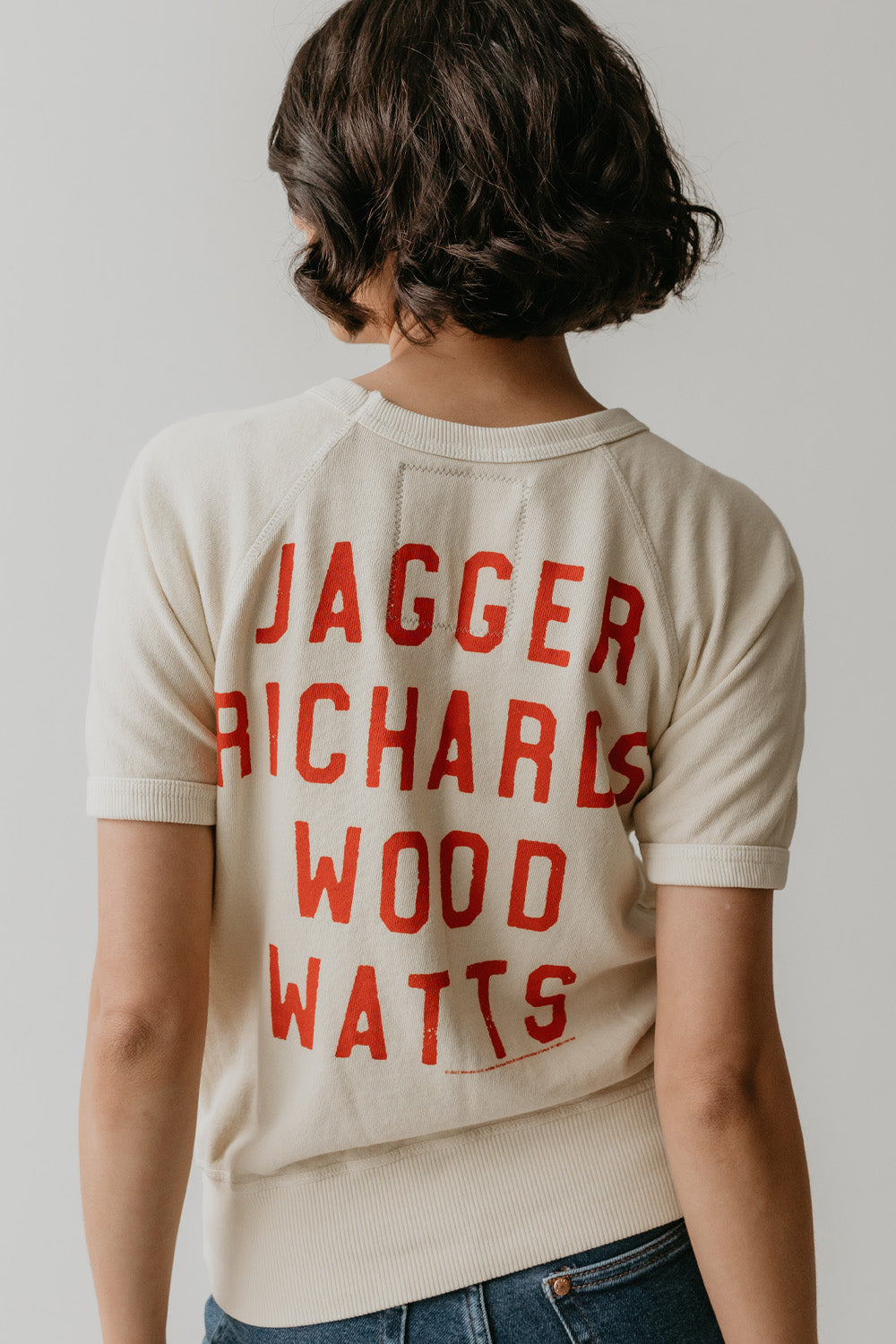 Rolling Stones Ivory Raglan Tee