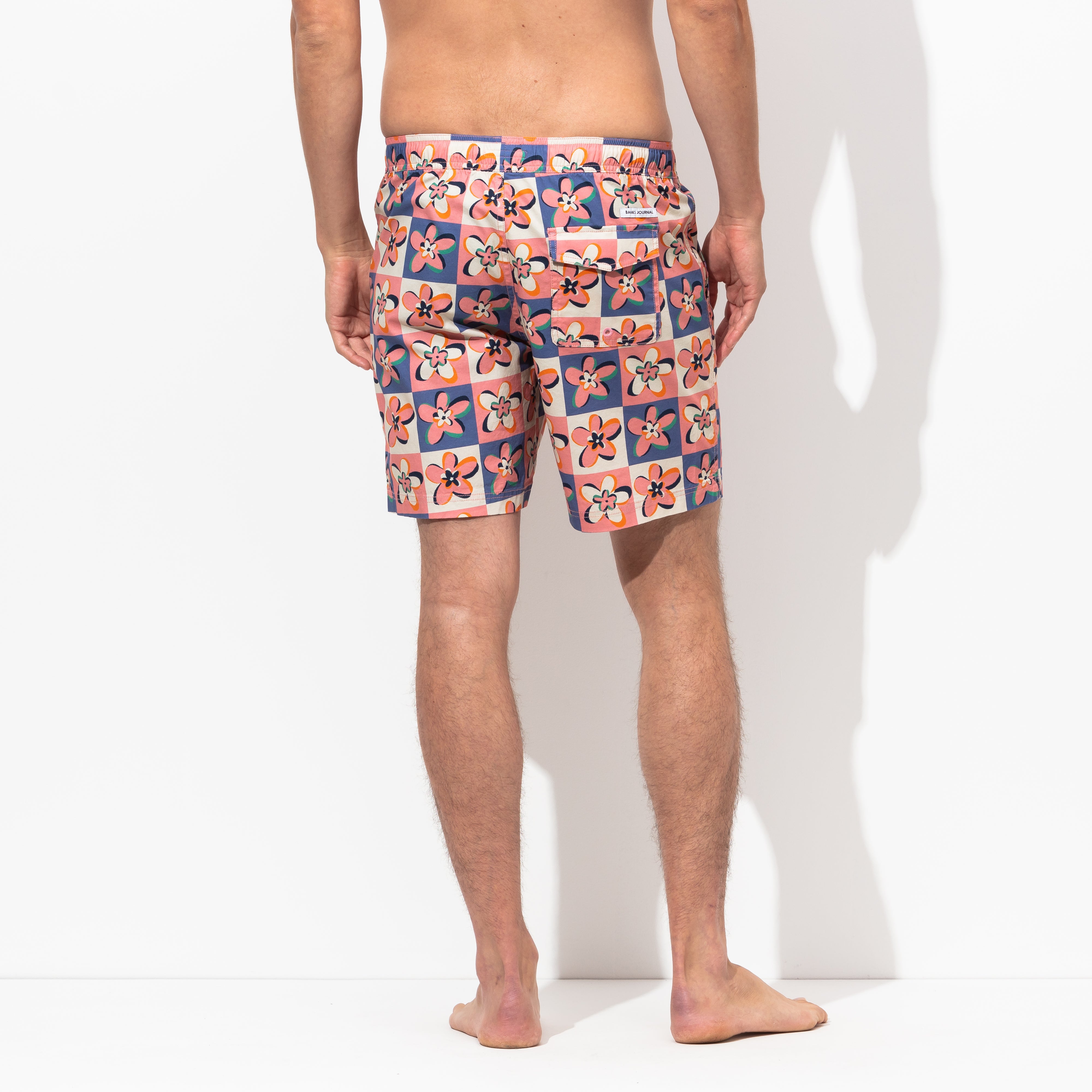 Candy Elastic Boardshort in Rose Tan