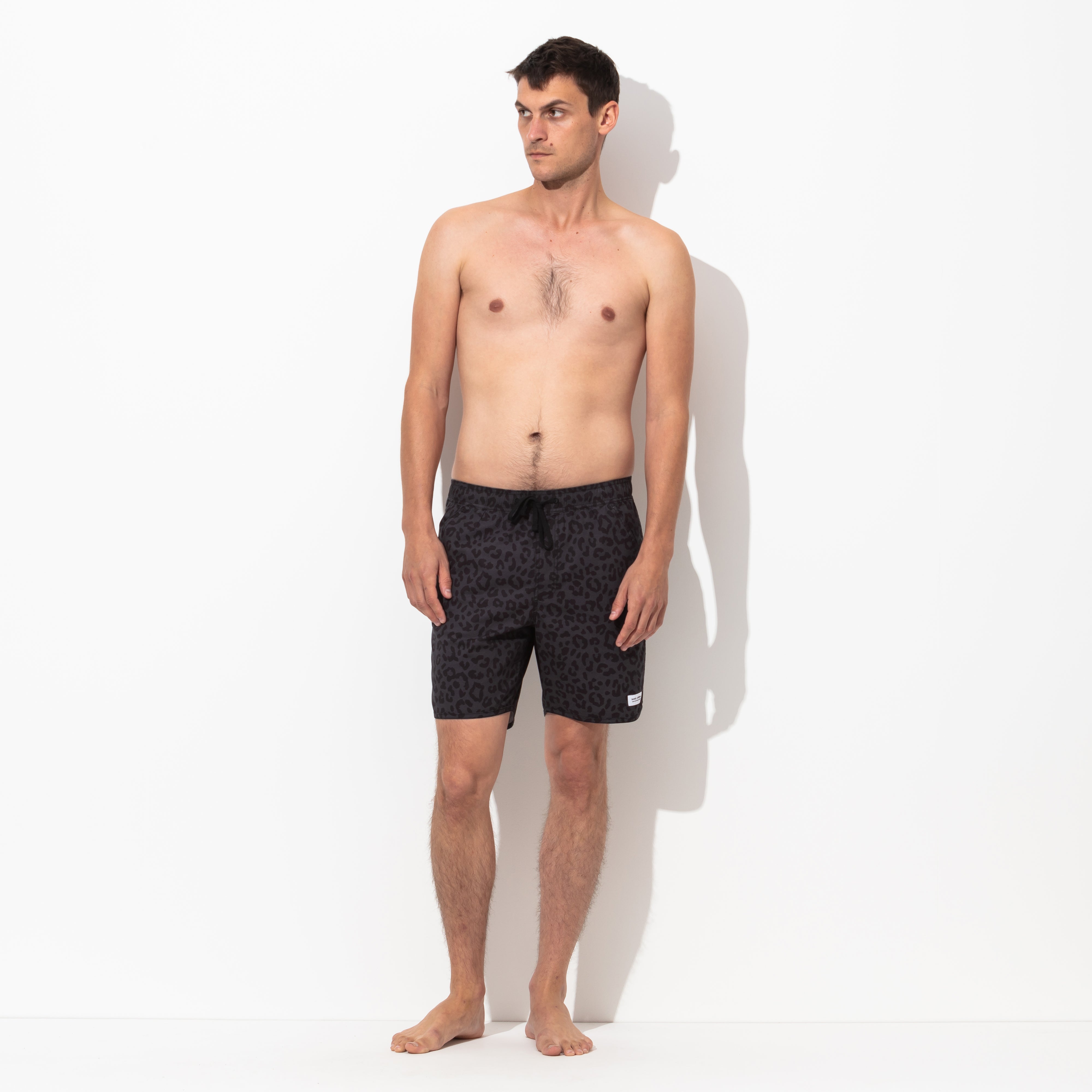 Wilder Elastic Boardshort in Black