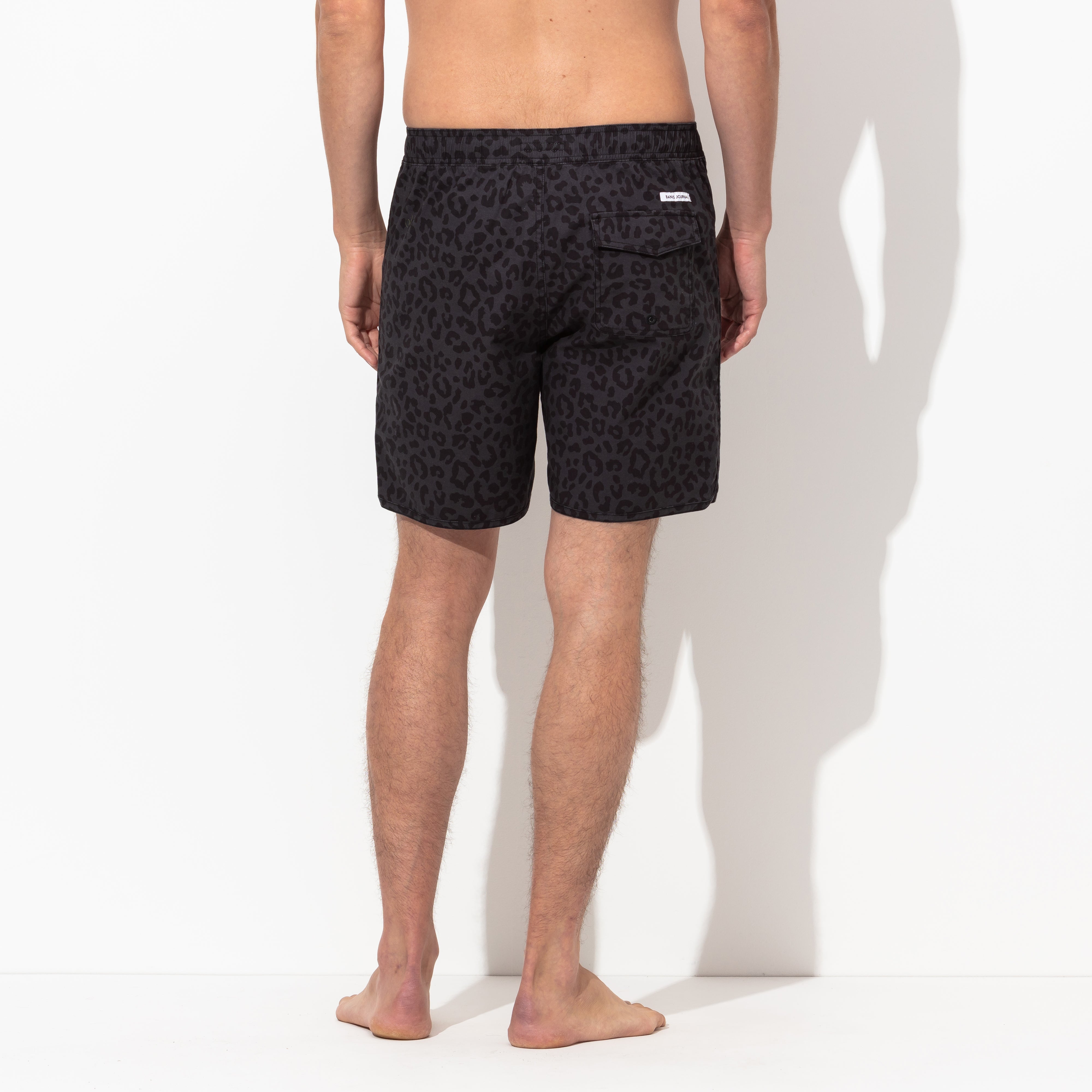 Wilder Elastic Boardshort in Black