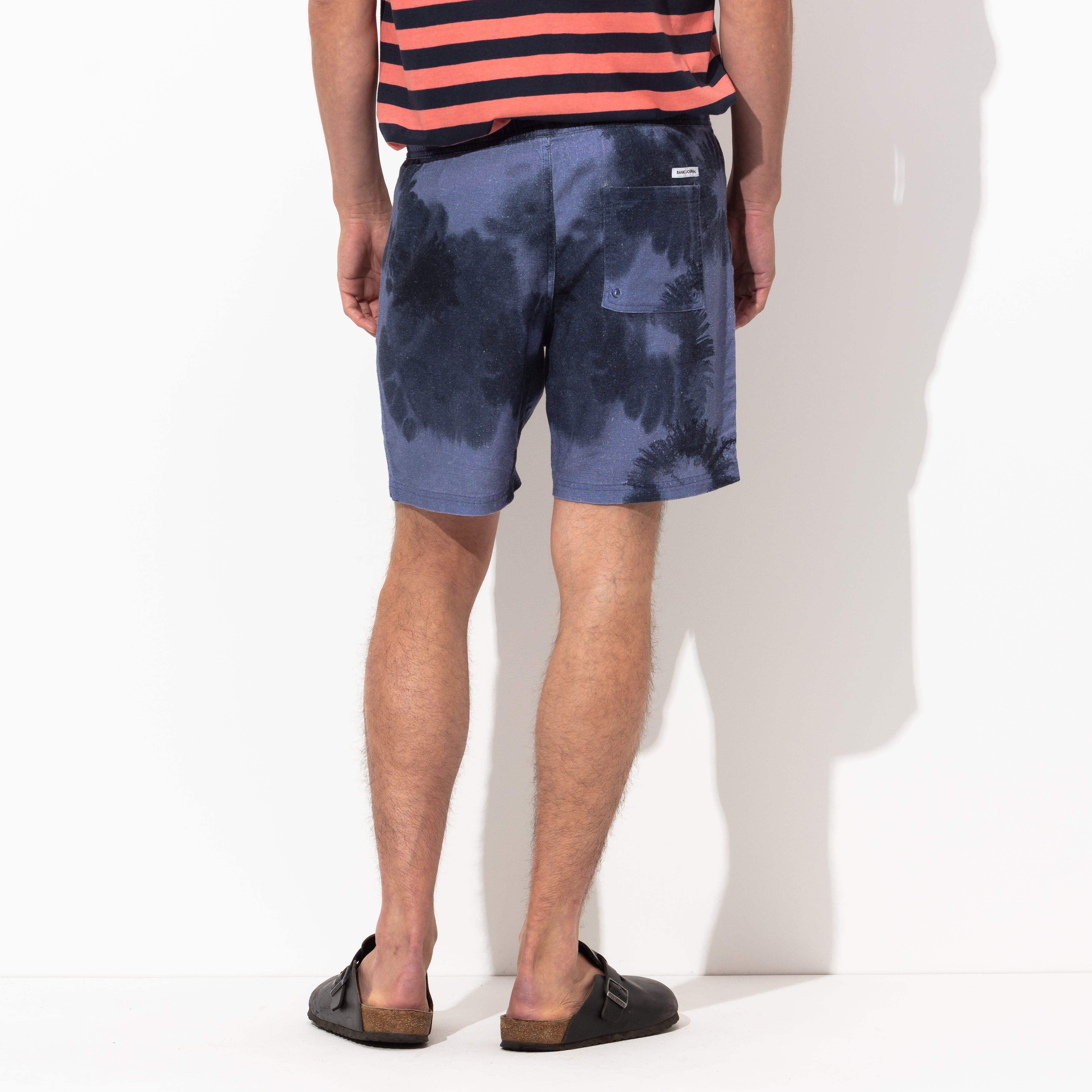 Washed up Elastic Walkshort in Moon Light