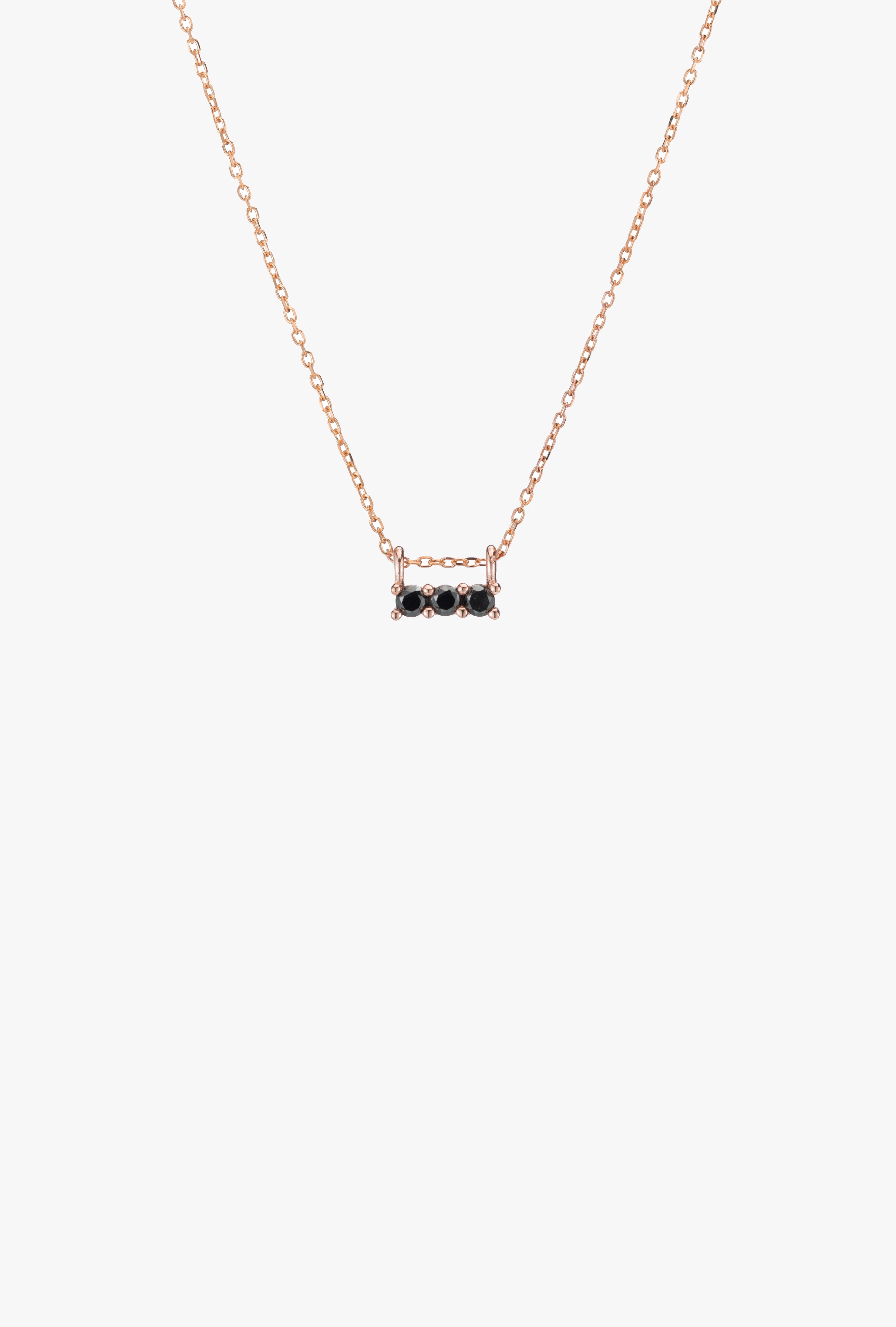 3S Black Diamond Necklace