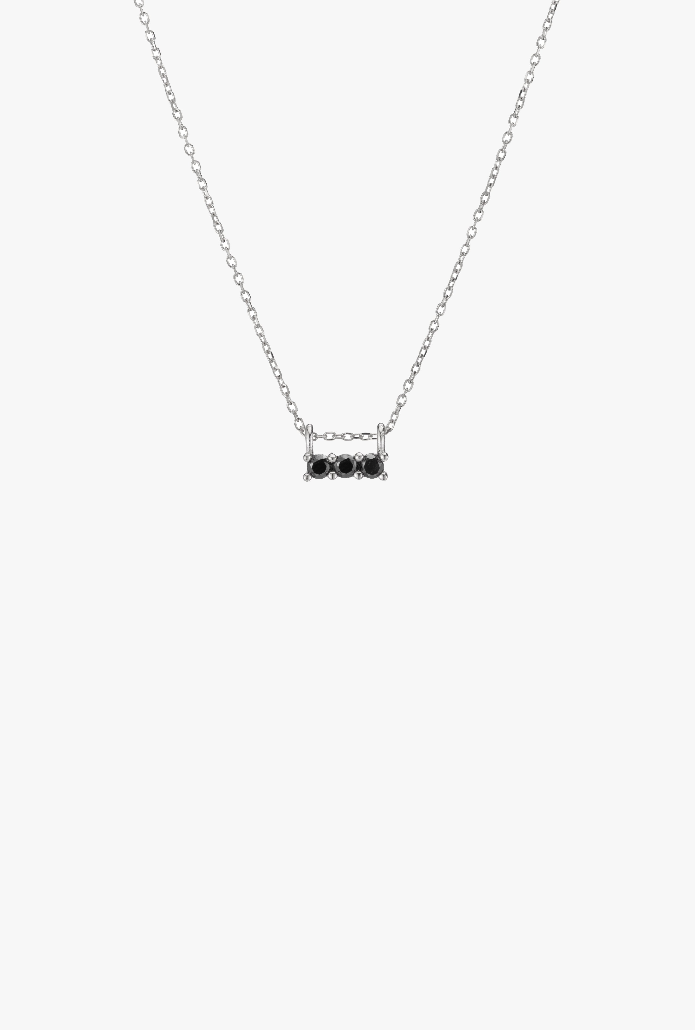 3S Black Diamond Necklace