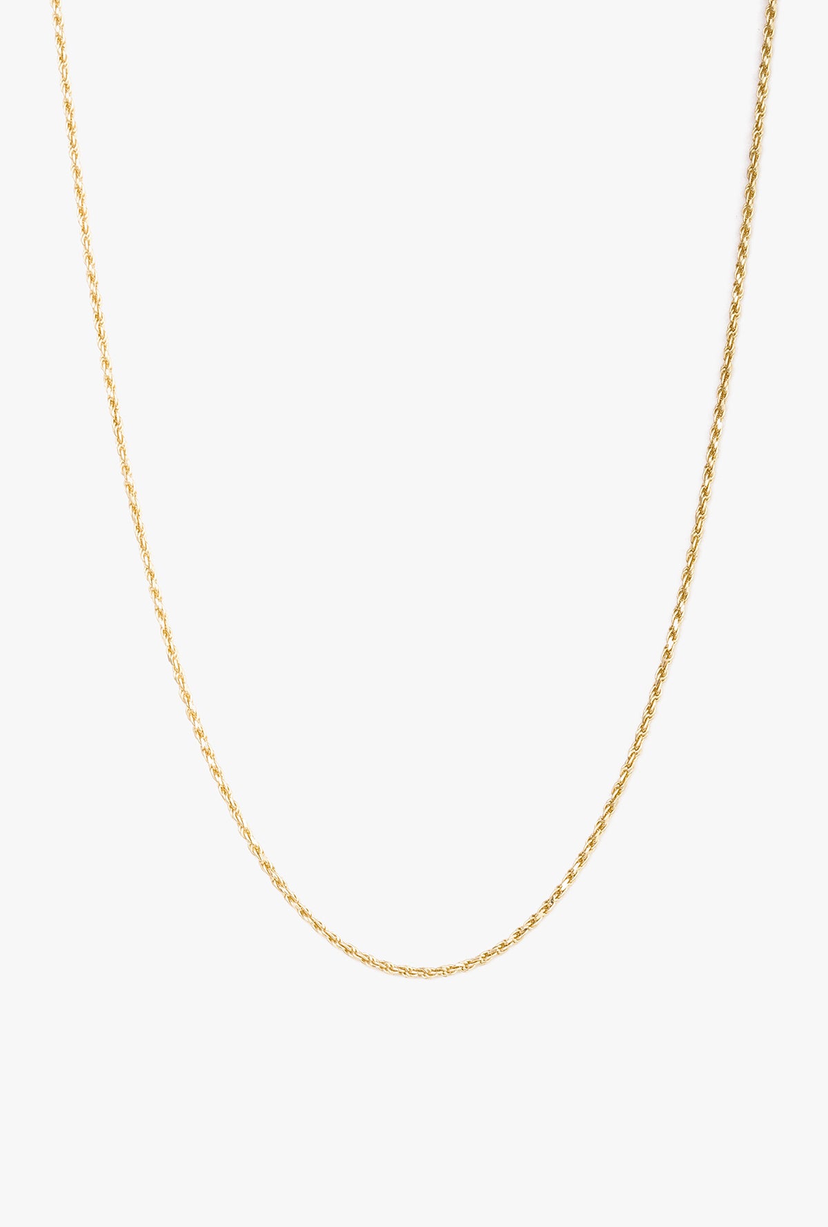 OG Rope Chain Necklace 16"