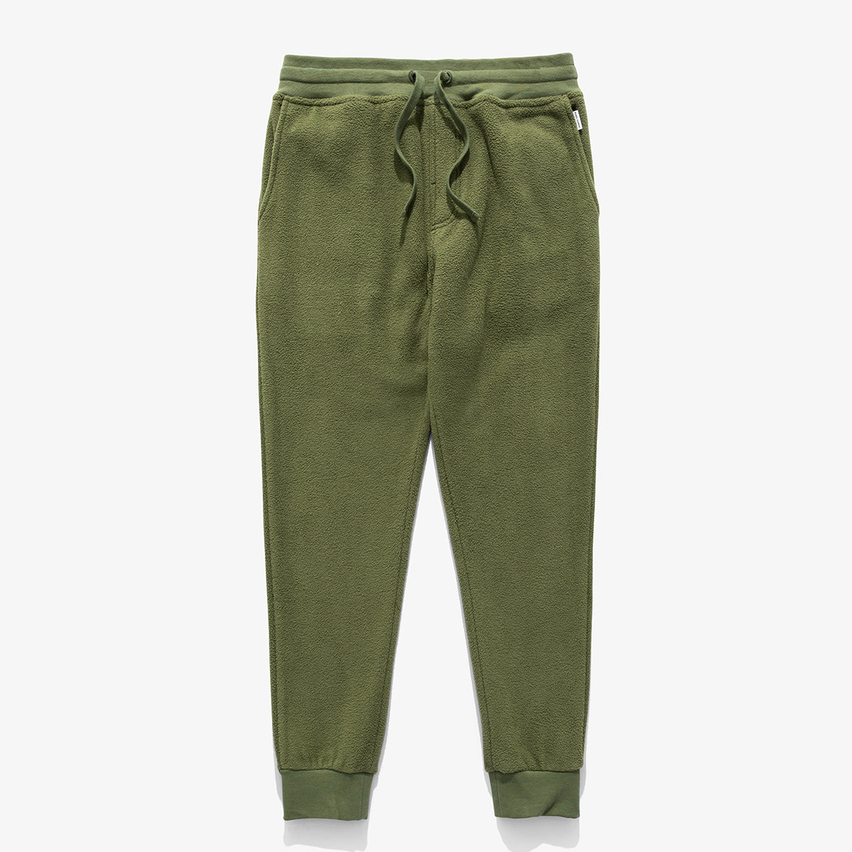 Primary Polar Fleece Pant in Dark Olive