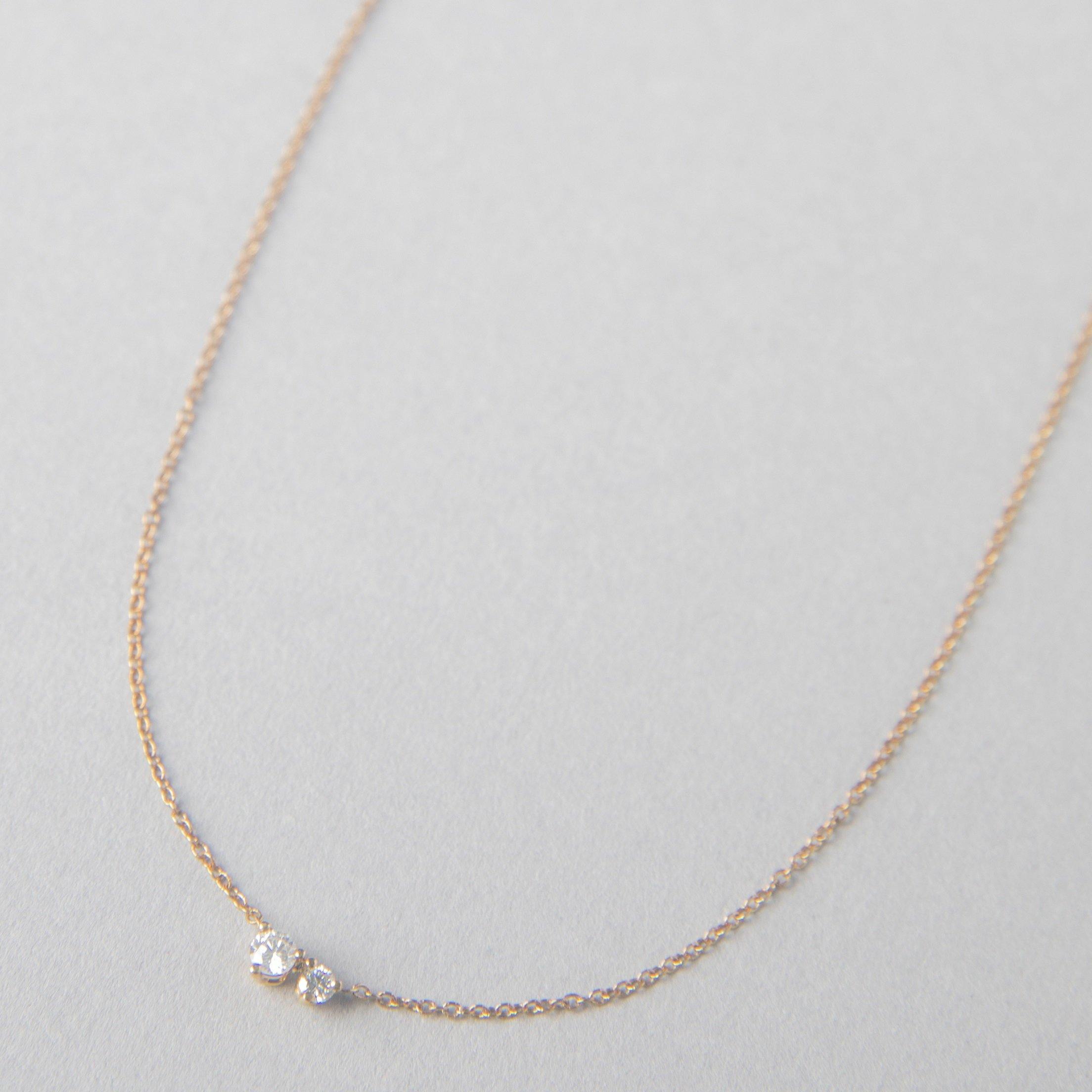 TWIN DIAMOND NECKLACE