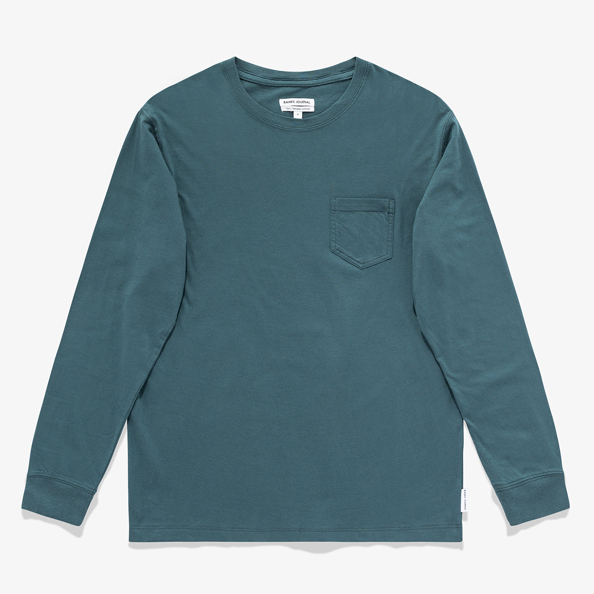 Primary L/S Tee Shirt in Atlantic