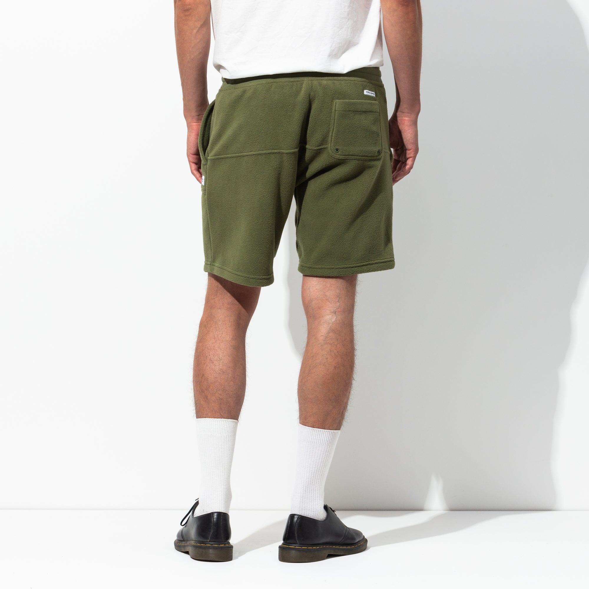 Big Bear Polar Fleece Elastic Walkshort in Dark Olive