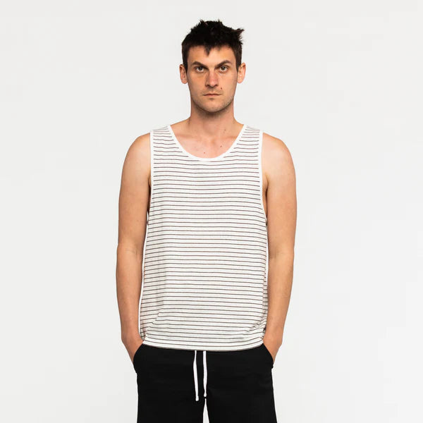 Minimal Tank in Off White