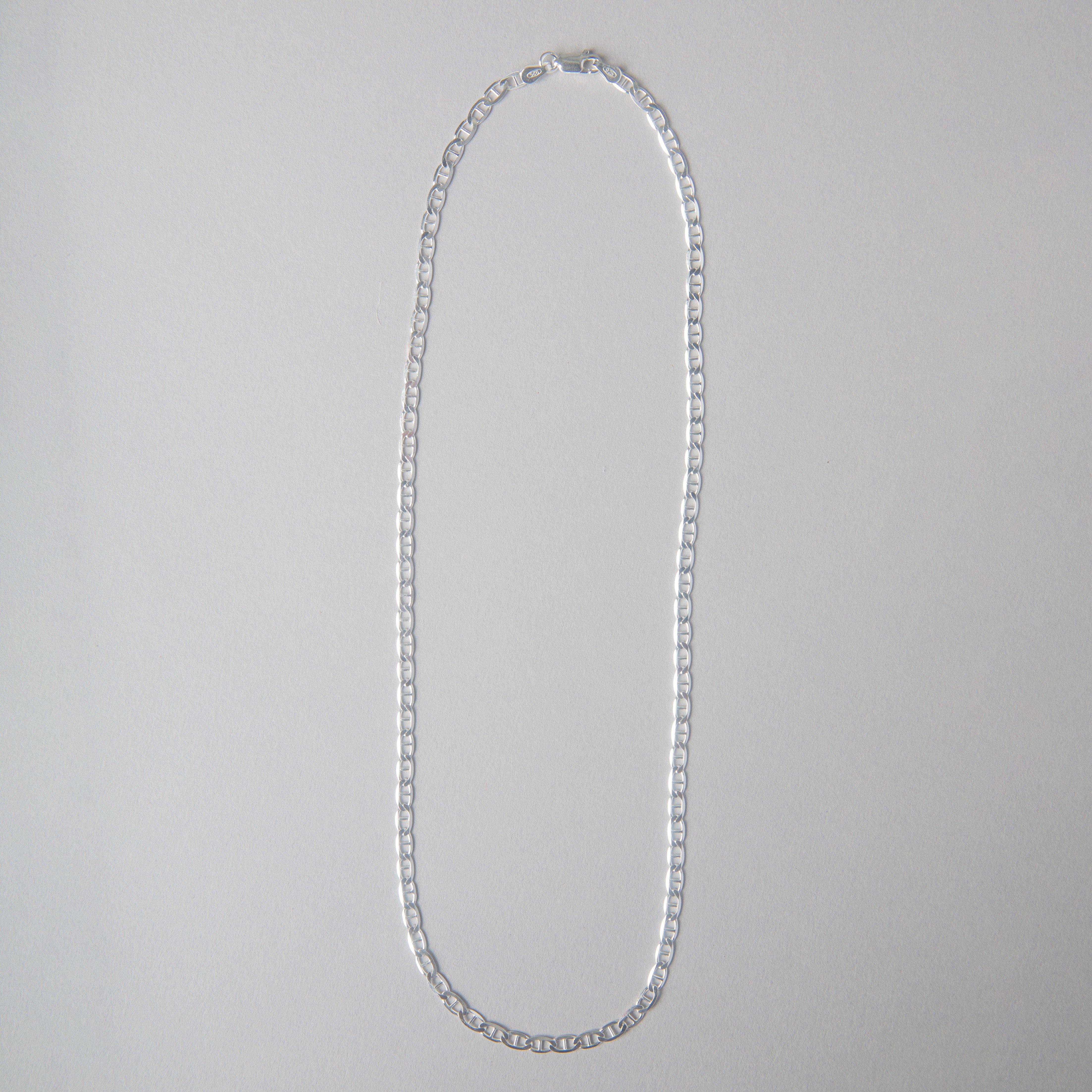 XL FLAT MARINER STERLING CHAIN