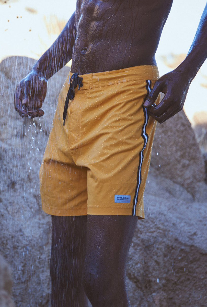 Haven Boardshort in Saffron