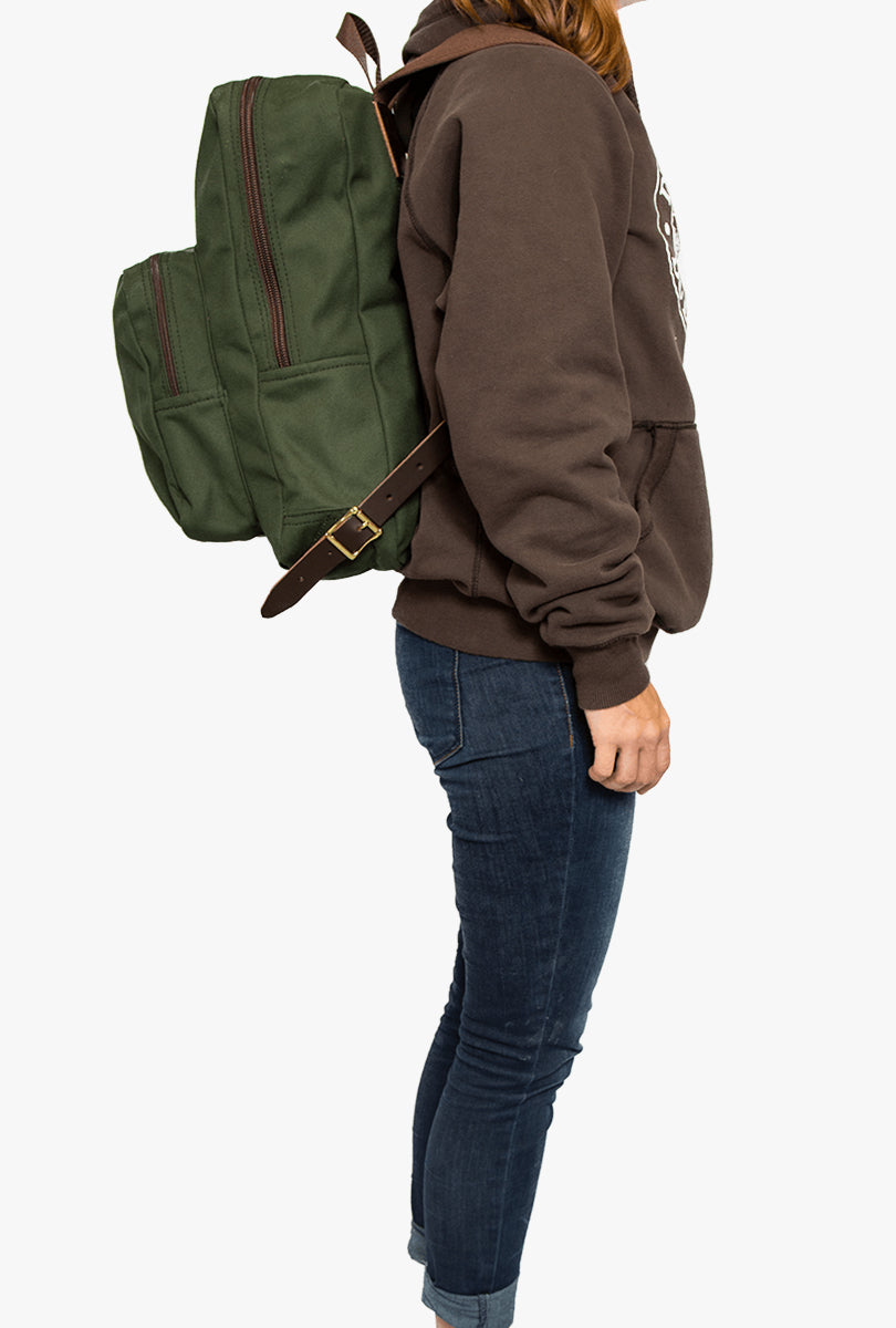 Large Standard Laptop Backpack in Wax