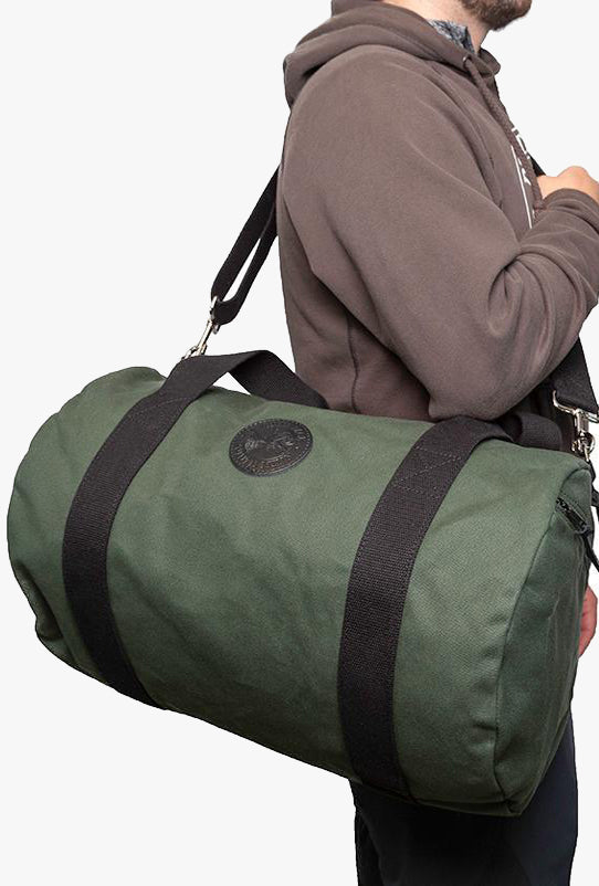 Zippered Round Duffel